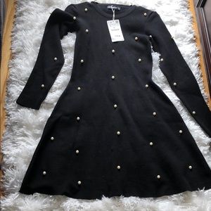 Beautiful black pearl dress